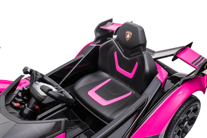 Samochód elektryczny dla dzieci Lean Toys Lamborghini GT HL528 Różowy (5904204755641) - obraz 3