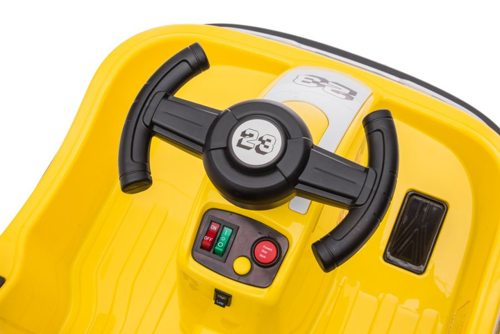 Pojazd na akumulator dla dzieci Lean Toys GTS1166 Żółty (5904204755627) - obraz 8