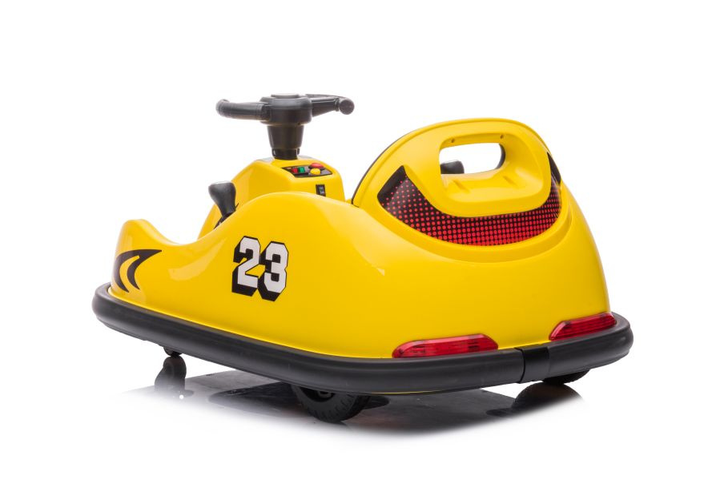 Pojazd na akumulator dla dzieci Lean Toys GTS1166 Żółty (5904204755627) - obraz 9