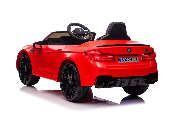 Електромобіль для дітей Lean Toys BMW M5 SX2118 Червоний (5904204755665) - зображення 3