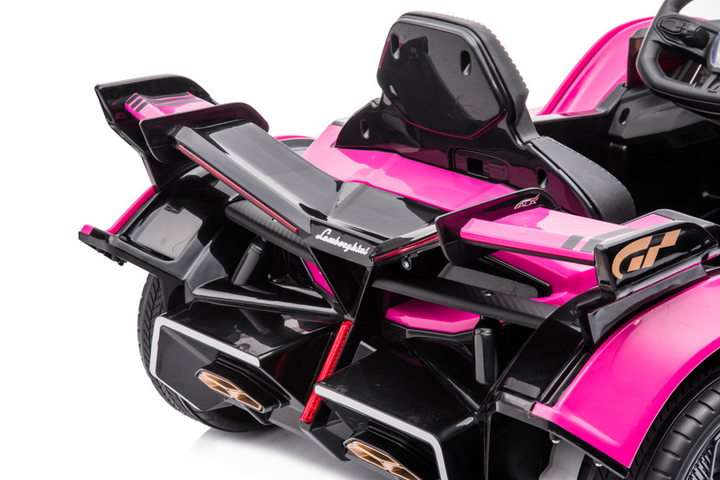 Samochód elektryczny dla dzieci Lean Toys Lamborghini GT HL528 Różowy (5904204755641) - obraz 11