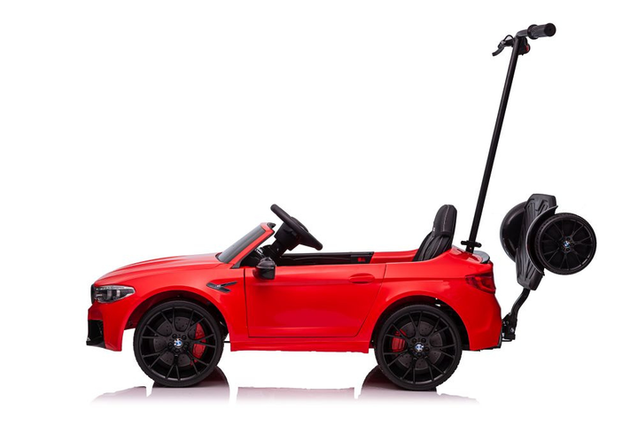 Samochód elektryczny dla dzieci Lean Toys BMW M5 SX2118 z platformą dla rodzica lakierowany Czerwony (5904204755795) - obraz 11