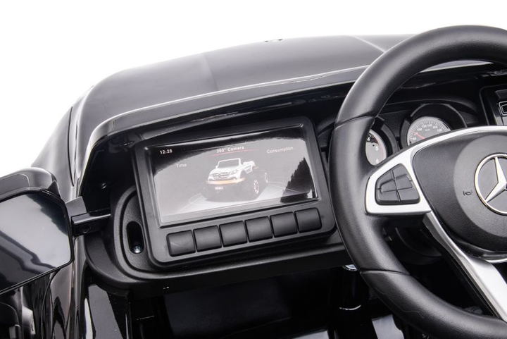 Samochód elektryczny dla dzieci Lean Toys Mercedes DK-MT950 4x4 Czarny (5904204756884) - obraz 5