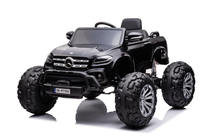 Samochód elektryczny dla dzieci Lean Toys Mercedes DK-MT950 4x4 Czarny (5904204756884) - obraz 11