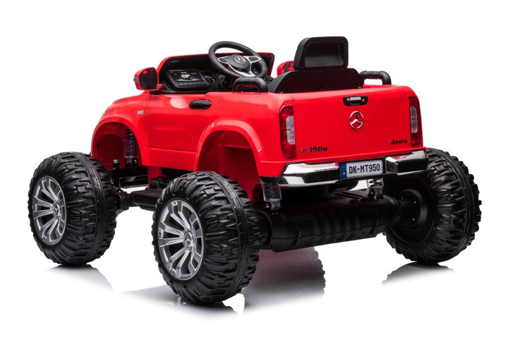 Samochód elektryczny dla dzieci Lean Toys Mercedes DK-MT950 4x4 Czerwony (5904204756907) - obraz 4
