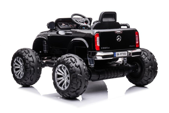 Електромобіль для дітей Lean Toys Mercedes DK-MT950 4x4 лакований Чорний (5904204756914) - зображення 10