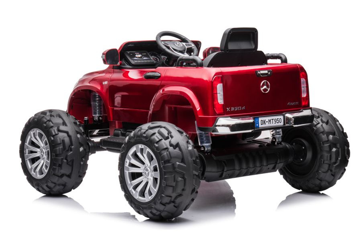 Samochód elektryczny dla dzieci Lean Toys Mercedes DK-MT950 4x4 lakierowany Czerwony (5904204756921) - obraz 6