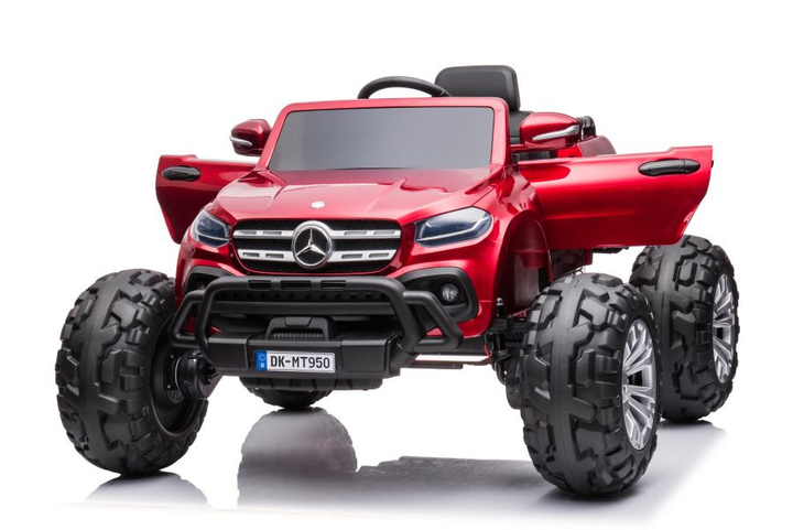 Samochód elektryczny dla dzieci Lean Toys Mercedes DK-MT950 4x4 lakierowany Czerwony (5904204756921) - obraz 10