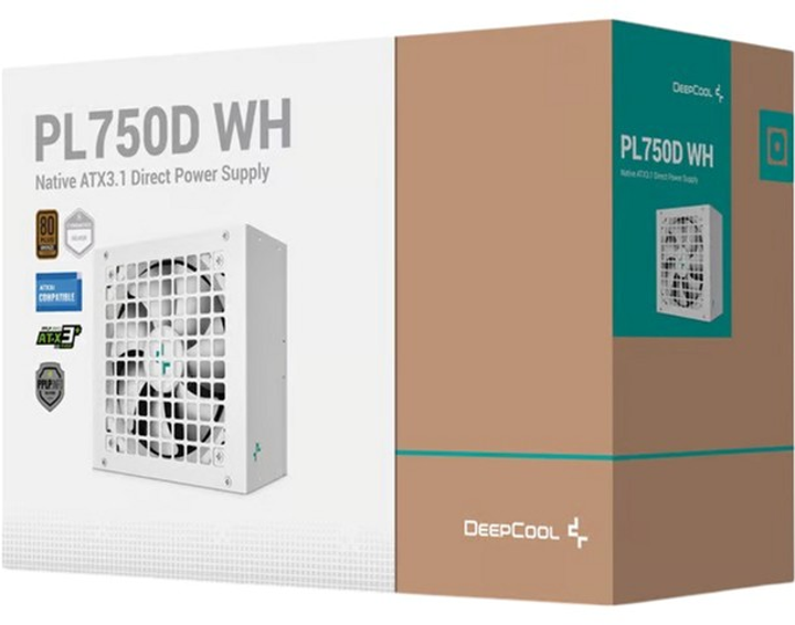 Zasilacz DeepCool PL750D 750W White (R-PL750D-FC0W-EU-V2) - obraz 9