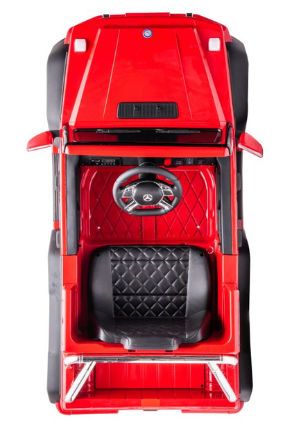 Електромобіль для дітей Lean Toys Mercedes Benz G63 6X6 Червоний (5904204757287) - зображення 10