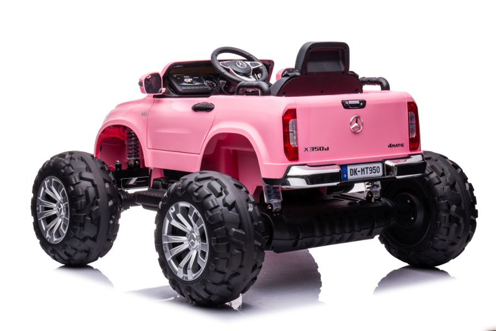 Електромобіль для дітей Lean Toys Mercedes DK-MT950 Світло-рожевий (5904204757522) - зображення 8