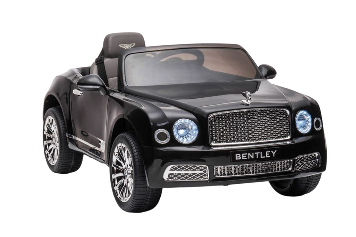 Електромобіль для дітей Lean Toys Bentley Mulsanne лакований Чорний (5904665993835) - зображення 1