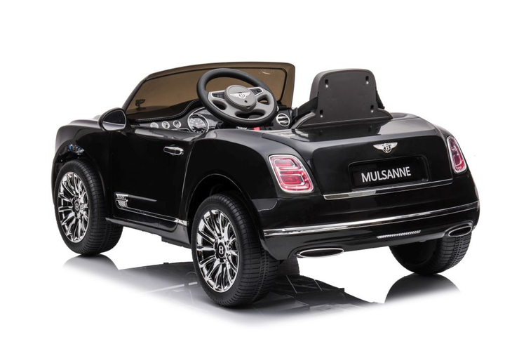 Електромобіль для дітей Lean Toys Bentley Mulsanne лакований Чорний (5904665993835) - зображення 6