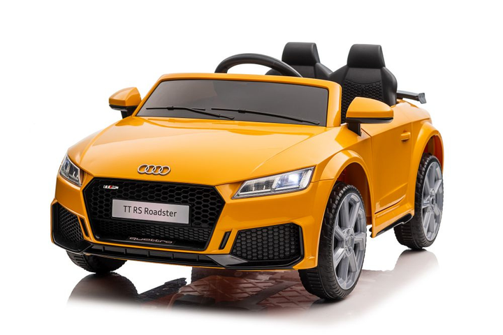 Електромобіль для дітей Lean Toys Audi TT RS Roadster Жовтий (5904665995679) - зображення 3