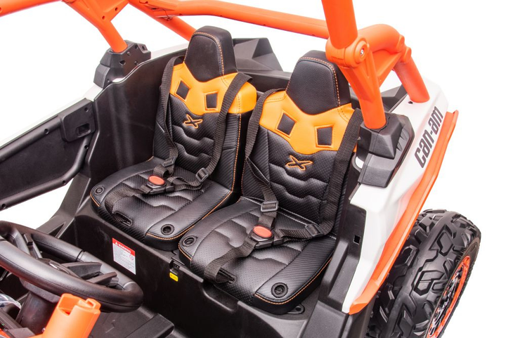 Електромобіль для дітей Lean Toys Buggy Can-am RS DK-CA001 Оранжевий (5905214975487) - зображення 3