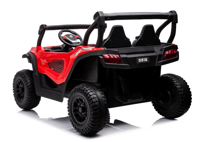 Електромобіль для дітей Lean Toys S618 4x4 Червоний (5905323217843) - зображення 6