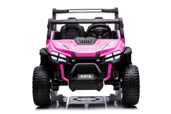 Samochód elektryczny dla dzieci Lean Toys S618 4x4 Różowy (5905323217850) - obraz 4