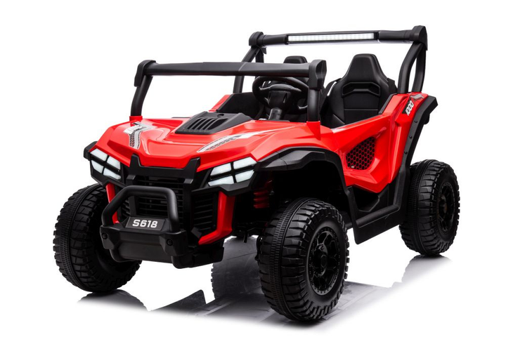 Електромобіль для дітей Lean Toys S618 4x4 Червоний (5905323217843) - зображення 8