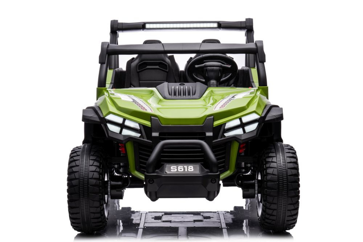 Електромобіль для дітей Lean Toys S618 4x4 Зелений (5905323217874) - зображення 6