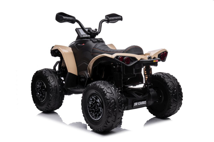 Quad elektryczny dla dzieci Lean Toys Can-am DK-CA002 Renegate Kremowy (5905323218222) - obraz 6