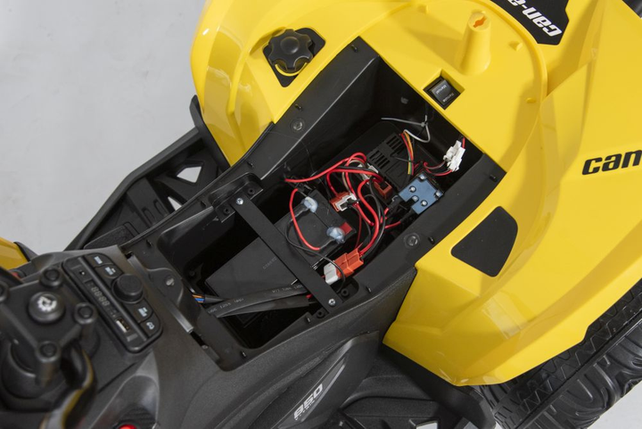 Квадроцикл електричний для дітей Lean Toys Can-am DK-CA002 Renegate Жовтий (5905323218277) - зображення 3
