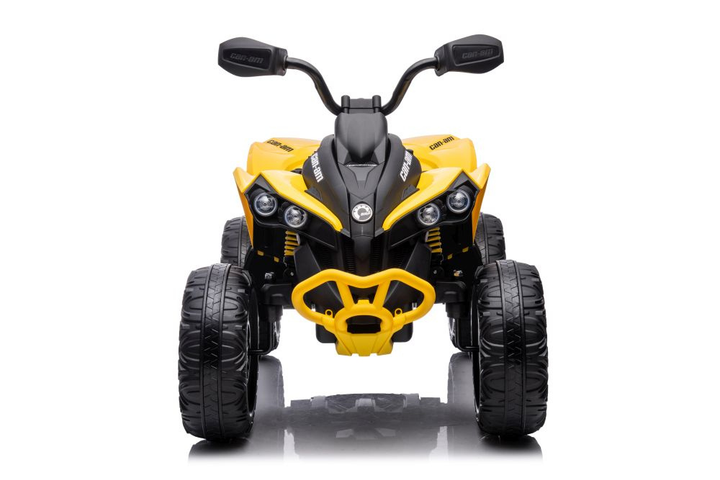 Квадроцикл електричний для дітей Lean Toys Can-am DK-CA002 Renegate Жовтий (5905323218277) - зображення 4