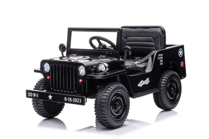 Samochód elektryczny dla dzieci Lean Toys JH-103 4x4 Czarny (5905515354554) - obraz 6