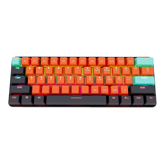 Механическая игровая клавиатура MUCAI MKA610B 60% RGB подсветка Красные свичи Red Switch Hot Swap Type-C - изображение 3