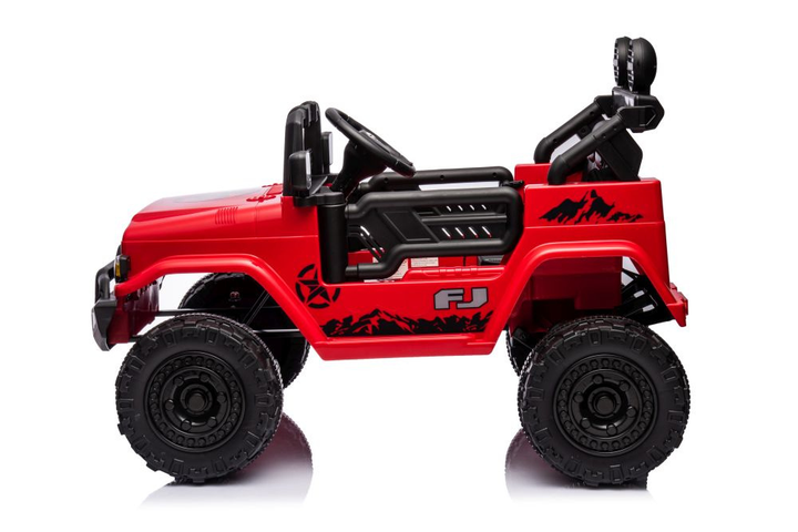 Samochód elektryczny dla dzieci Lean Toys Toyota FJ 4x4 Czerwony (5905679072714) - obraz 3