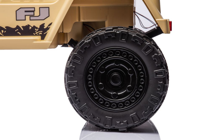 Електромобіль для дітей Lean Toys Toyota FJ 4x4 Хакі 15765 (5905679072738) - зображення 8