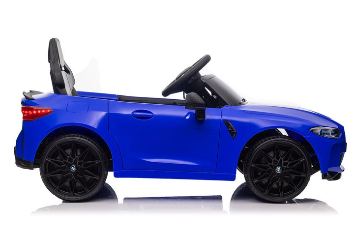 Електромобіль для дітей Lean Toys BMW M4 лакований Синій (5905884456323) - зображення 3