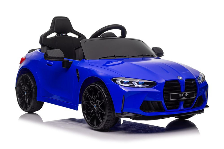 Електромобіль для дітей Lean Toys BMW M4 лакований Синій (5905884456323) - зображення 4