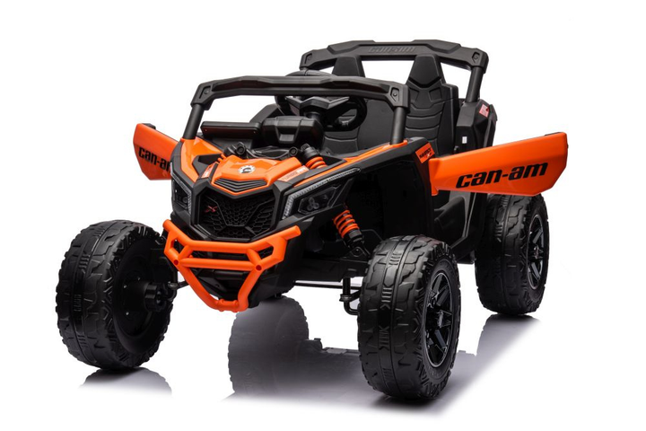 Samochód elektryczny dla dzieci Lean Toys Buggy Can-am DK-CA003 lakierowany Pomarańczowy (5905991001164) - obraz 2