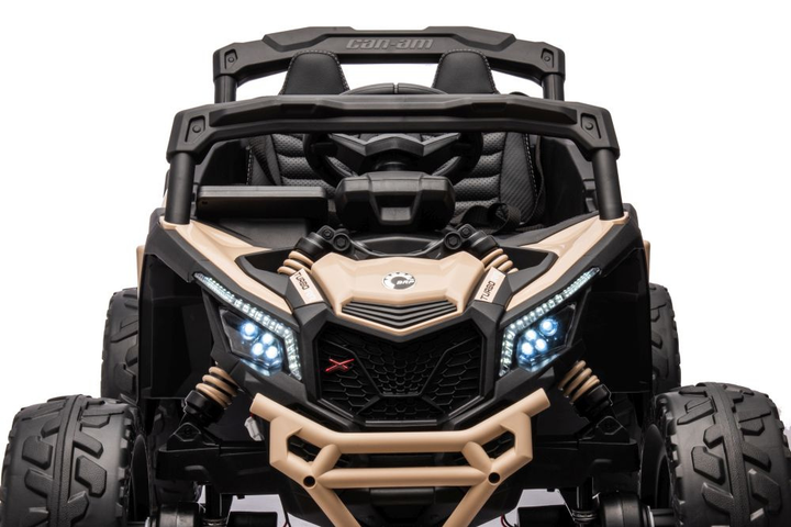 Samochód elektryczny dla dzieci Lean Toys Buggy Can-am DK-CA003 lakierowany Khaki (5905991001188) - obraz 4