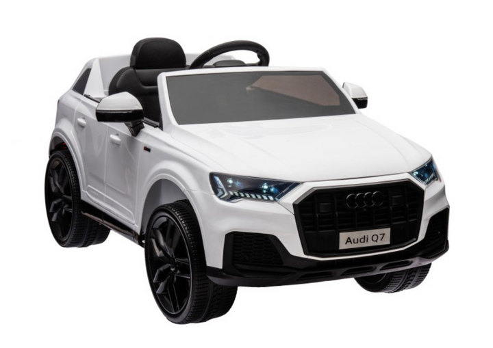 Samochód elektryczny dla dzieci Lean Toys Audi Q7 Biały (5905991008972) - obraz 2