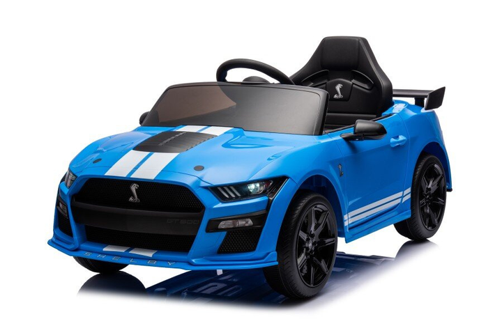 Електромобіль для дітей Lean Toys Ford Mustang GT500 Shelby Синій (5905991009030) - зображення 7