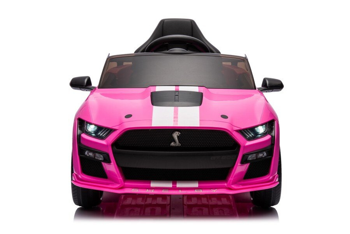 Samochód elektryczny dla dzieci Lean Toys Ford Mustang GT500 Shelby Różowy (5905991009047) - obraz 7
