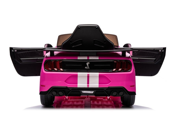 Samochód elektryczny dla dzieci Lean Toys Ford Mustang GT500 Shelby Różowy (5905991009047) - obraz 10