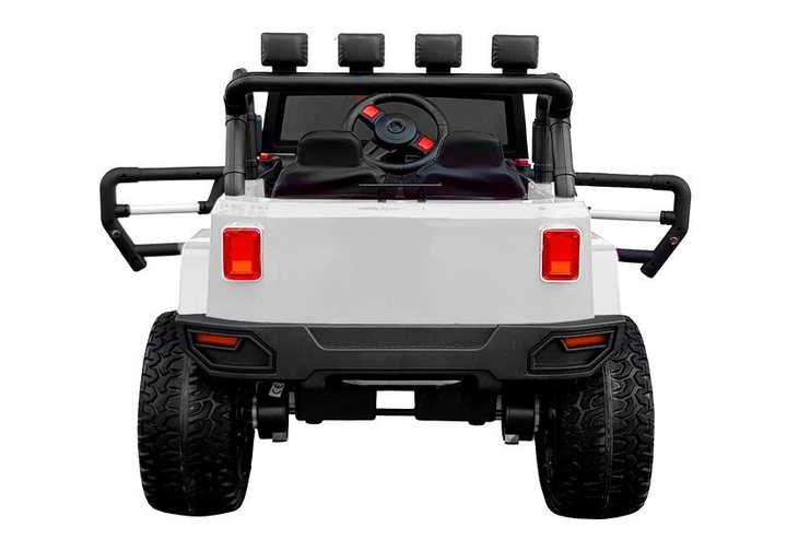 Електромобіль для дітей Lean Toys WXE-1688 Strong 4x4 Білий (5905991009078) - зображення 7