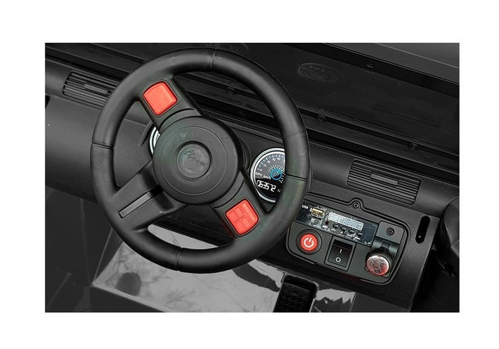 Електромобіль для дітей Lean Toys WXE-1688 Strong 4x4 Білий (5905991009078) - зображення 9