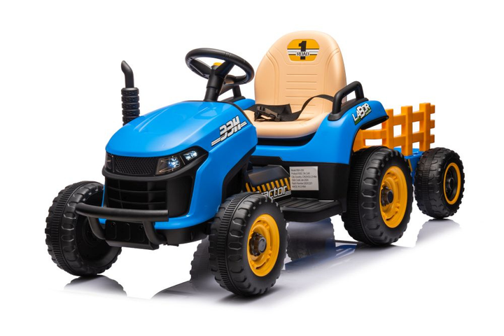 Traktor na akumulator Lean Toys BBH-030 Niebieski (5905991011521) - obraz 9