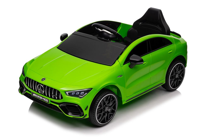 Електромобіль для дітей Lean Toys Mercedes CLA 45s AMG 4x4 Зелений (5905991011552) - зображення 5