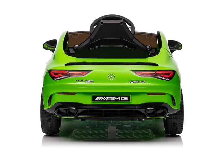 Електромобіль для дітей Lean Toys Mercedes CLA 45s AMG 4x4 Зелений (5905991011552) - зображення 7