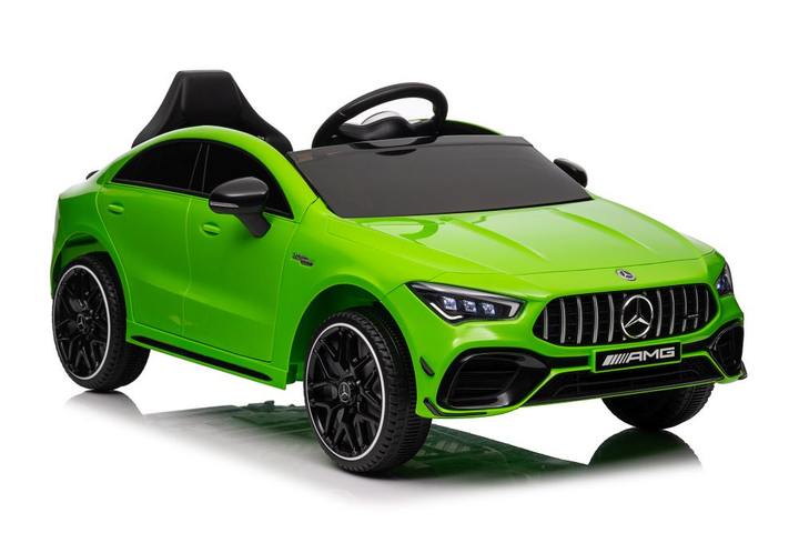 Електромобіль для дітей Lean Toys Mercedes CLA 45s AMG 4x4 Зелений (5905991011552) - зображення 10