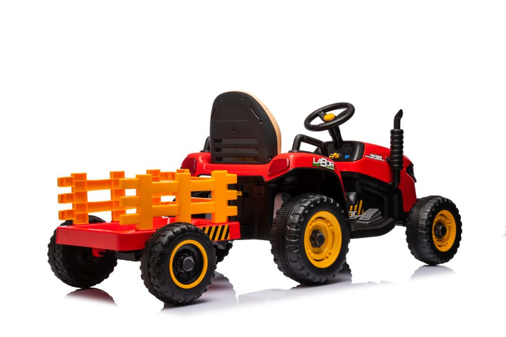 Трактор на акумуляторі Lean Toys BBH-030 Червоний (5905991011538) - зображення 11