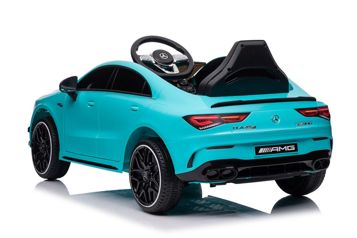 Електромобіль для дітей Lean Toys Mercedes CLA 45s AMG 4x4 Бірюзовий (5905991011606) - зображення 7