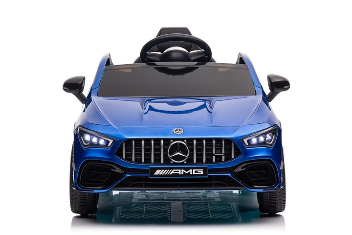 Samochód elektryczny dla dzieci Lean Toys Mercedes CLA 45s AMG 4x4 lakierowany Niebieski (5905991011613) - obraz 7