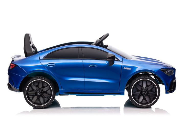 Samochód elektryczny dla dzieci Lean Toys Mercedes CLA 45s AMG 4x4 lakierowany Niebieski (5905991011613) - obraz 11