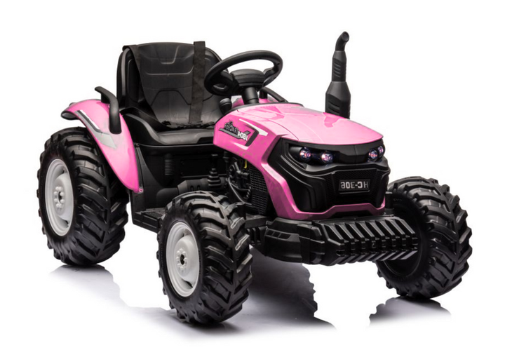 Трактор на акумуляторі Lean Toys HC-306 Рожевий (5905991013419) - зображення 4