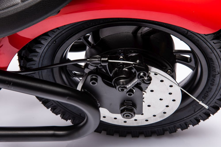 Motor na akumulator Lean Toys A9902 36V Czerwony (5905991013433) - obraz 3